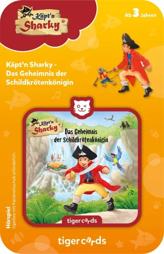 tigermedia tigercard - Käpt'n Sharky Das Geheimnis der Schildkrötenkönigin