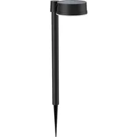 Philips LED Solarleuchte Outdoor Vynce Spiess 1.5W, eckig, 2700 Kelvin, schwarz, Abschaltautomatik, Dimmfunktion, Leuchtdauer einstellbar, Memoryfunktion, Nachtlichtfunktion, Tageslichtsensor, Timerfunktion, mehrere Helligkeitsstufen, LED fest integr