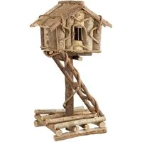 relaxdays Vogelhaus stehend zur Dekoratio