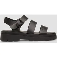 s.Oliver Sandalen Sandale Chunky Sandalen in Leder-Optik
