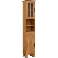 Home affaire Hochschrank Rodby FSC®-zertifiziertes Massivholz, Breite 33cm, Höhe 180cm