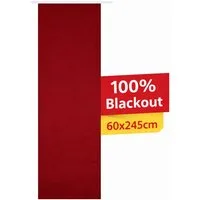 Stoffschmiede Schiebegardine, 60x245cm, Paneelwagen, Lichtschutz, 100% Blackout