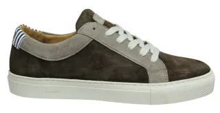 Hackett London Hunt Mens Brown Trainer
