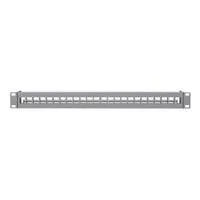 Blank Keystone Patchpanel, 24 Ports 1 HE