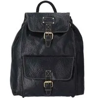 The Skandinavian Brand Freizeitrucksack The Skandinavian Brand Backpack Leather schwarz (1-tlg)