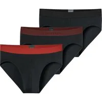 Schiesser Slip Herren-Slip im 3er-Pack Single-Jersey Uni