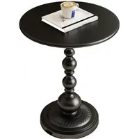 SURFOU Beistelltisch Rund Metall Sofatisch Couchtisch Nachttisch 40 x 40 x 52cm, Metallgestell für Wohnzimmer Schlafzimmer Balkon