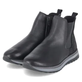 Beliana Chelsea Boots VIVIAN 03  Schwarz - Gr. 37 -  Textil