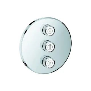 Grohe Grohtherm Smartcontrol Brausethermostat 29122000, chrom, 3-fach Unterputzventil