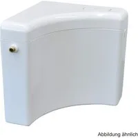 SANIT Unterputz-Spülkasten Eckspülkasten 6-9 Liter, alpin-weiß