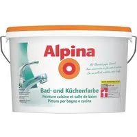 Alpina Wand- und Deckenfarbe Alpina 5 L. Bad und Küchenfarbe, Filmschutz gegen