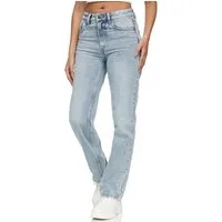 REPUBLIX Loose-fit-Jeans Madeline Damen Mid Waist Loose-fit Denim Jeans Basic