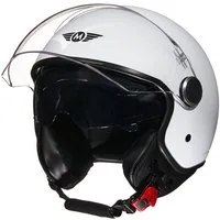 MOTO HELMETS Motorradhelm Integralhelm Motorrad Full Helm AV-63, Für Motorrad und Roller, Schnellverschluss, Sonnenvisier, nur 1050g