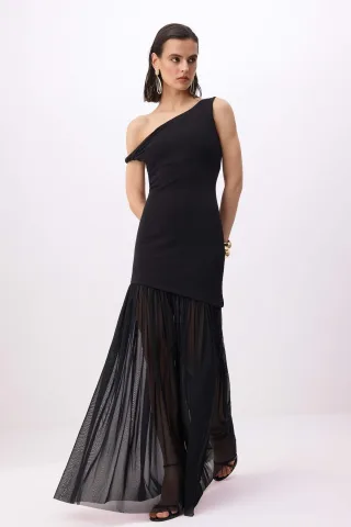 Damen-Maxikleider, ärmellos, elegant, für Abend und Ball