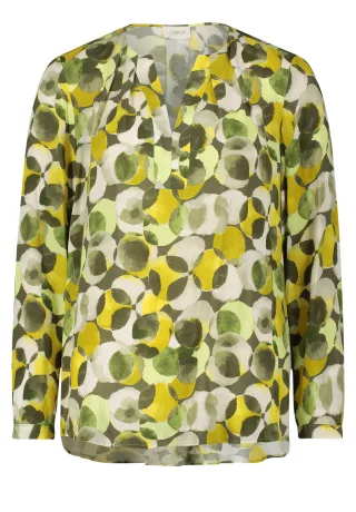 CARTOON - Casual-Bluse Green/Yellow - Gr. - 36