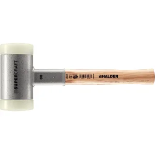HALDER SUPERCRAFT - Schonhammer rückschlagfrei mit Hickorystiel, Nylon - 3366.080