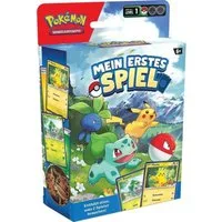 The Pokémon Company International Sammelkarte Pokemon - 2 Decks mit Pikachu & Bisasam - Mein erstes Deutsches Sammel