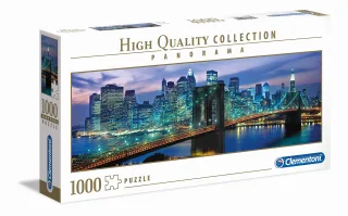 Clementoni Puzzle 39434 - Panorama: New York Brooklyn Bridge [1.000 Teile]
