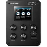 Roland Audio Roland Interface GO:Mixer Studio Audio-Mixer Digitales Aufnahmegerät (Audiomixer und mobiles USB-C-Interface)