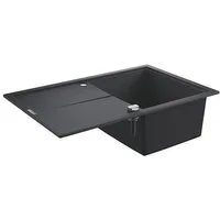 Grohe Granitspüle K400 50-C 78/50 1.0 rev, granit schwarz, 0/0 cm
