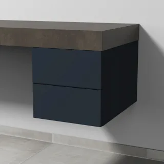 Sanipa Unterschrank 2morrow (P3210) 340x350x520 Marine-Matt, P32101R P32101R