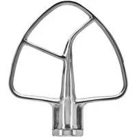 KitchenAid Flachrührer 5KSM5THFBSS, Zubehör für Zubehör passend für Küchenmaschine 4.3L & 4.8L Schüssel