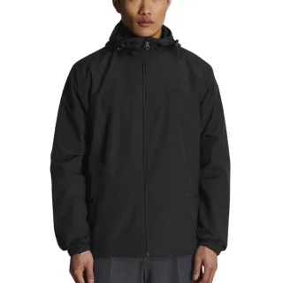 Lyle & Scott Tonal Eagle Zip Through Hooded Jet Gunmetal Softshelljacke
