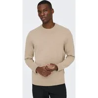 ONLY & SONS Rundhalspullover ONSREX LIFE REG 12 CREW KNIT
