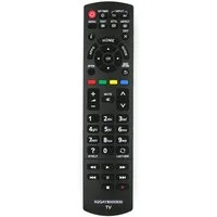 Alltro Ersatz Fernbedienung für Panasonic N2QAYB000830 TV Fernseher Fernbedienung
