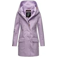 Marikoo Softshelljacke Softshelljacke Mayleen – Damen Übergangsjacke mit Kapuze und Taillierter Schnitt, hoher Tragekomfort und stilvolle Details