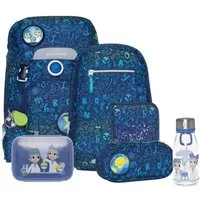 Beckmann Schulranzen Classic (8tlg., inkl. Trinkflasche und Lunchbox)