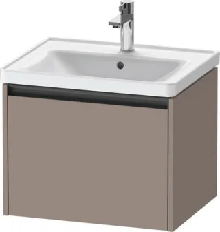 Duravit Ketho.2 Waschtischunterbau wandhängend Basalt Matt 584x455x440 mm - K25081043430000 K25081043430000