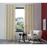 OTTO home Vorhang SOLA (2 St), Ösen, verdunkelnd, Polyester, blickdicht, Ösen-Aufhängung, wärmeabweisend, 1er oder 2er Set