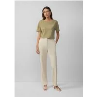 s.Oliver Chinos Hose Elegante Hose mit Straight Leg aus Waffel-Piqué