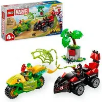 LEGO® Actionspaß mit Spin und Electro in ihren Dino-Flitzern (11198) Konstruktionsspielsteine, (124 St), LEGO Spidey, Made in Europe