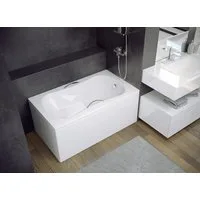 KOLMAN Badewanne Rechteck Aria 120x70, Ablaufgarnitur & Füße GRATIS