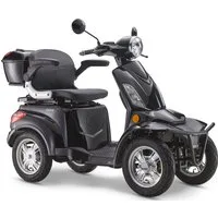 Luxxon Elektromobil LuXXon Seniorenmobil E4900, 20 km/h, (Elektromobil mit Topcase, ohne Helmpflicht), 1.000 W, Seniorenmobil mit 4 Räder, Elektroroller für Senioren