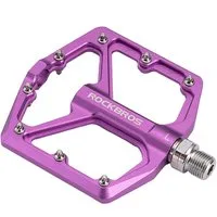 ROCKBROS Fahrradkurbel Rockbros Fahrrad Mtb E-Bike Dirt Aluminium Plattform Pedale Lila