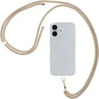 Selencia Smartphone-Tragegurt Selencia Universal-Handykette - Beige, (1-tlg)