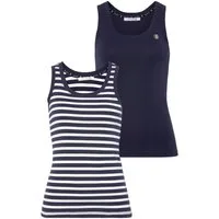 DELMAO Tanktop (2er-Pack) in unterschiedlichen Varianten