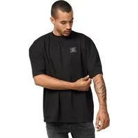 trueprodigy Oversize-Shirt Maxime Logoprint Rundhals dicker Stoff