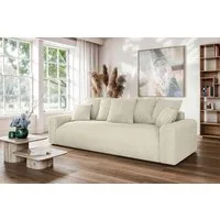 Home affaire Big-Sofa LAKESIDE klein 3-Sitzer Schlafsofa mit Bettkasten, Breite 238 cm, Liegefläche 149x195 cm, hoher Sitzkomfort, Maße B/T/H: 238/98/85cm