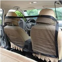 GarveeMore Schutznetz Hund Auto Net Barriere Divider Net Haustier Barriere Rücksitz Mesh
