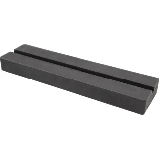 KS Tools Gummiauflage 09 mit Nut für Hebebühnen, 373 x 100 x 35 mm - 160.0484