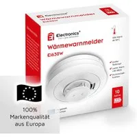 Ei Electronics Wärmewarnmelder Ei630W optional funkvernetzbar Rauch- und Hitzewarnmelder (mit 10-Jahres-Batterie, optional funkvernetzbar)