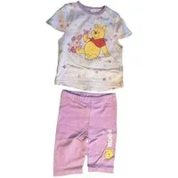 Disney Winnie Puuh Shirt & Hose Kurzes Baby-Bekleidungs-Set mit Winnie Puuh und Ferkel-Motiv (Set, 2-tlg., 2-teilig)