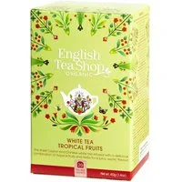 English Tea Shop Tee Weißer Tee Tropische Früchte, BIO, 20 Teebeutel, Exotisch. Fruchtig. Wir ein "Kurzurlaub in der Tasse".