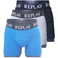 Replay Boxershorts Herren Boxershorts in 3er Pack (3-St., 1 x 3 Stk)