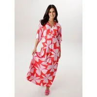 Aniston SELECTED Maxikleid mit weiten, 3/4-langen Ärmeln