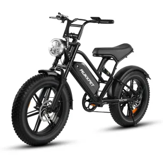 [EU DIRECT] MUKKPET Racer Electric Bike 48V 18AH 250W Motor Recommended Top Speed 25KM/H Cadence Sensor Half Twist Throt